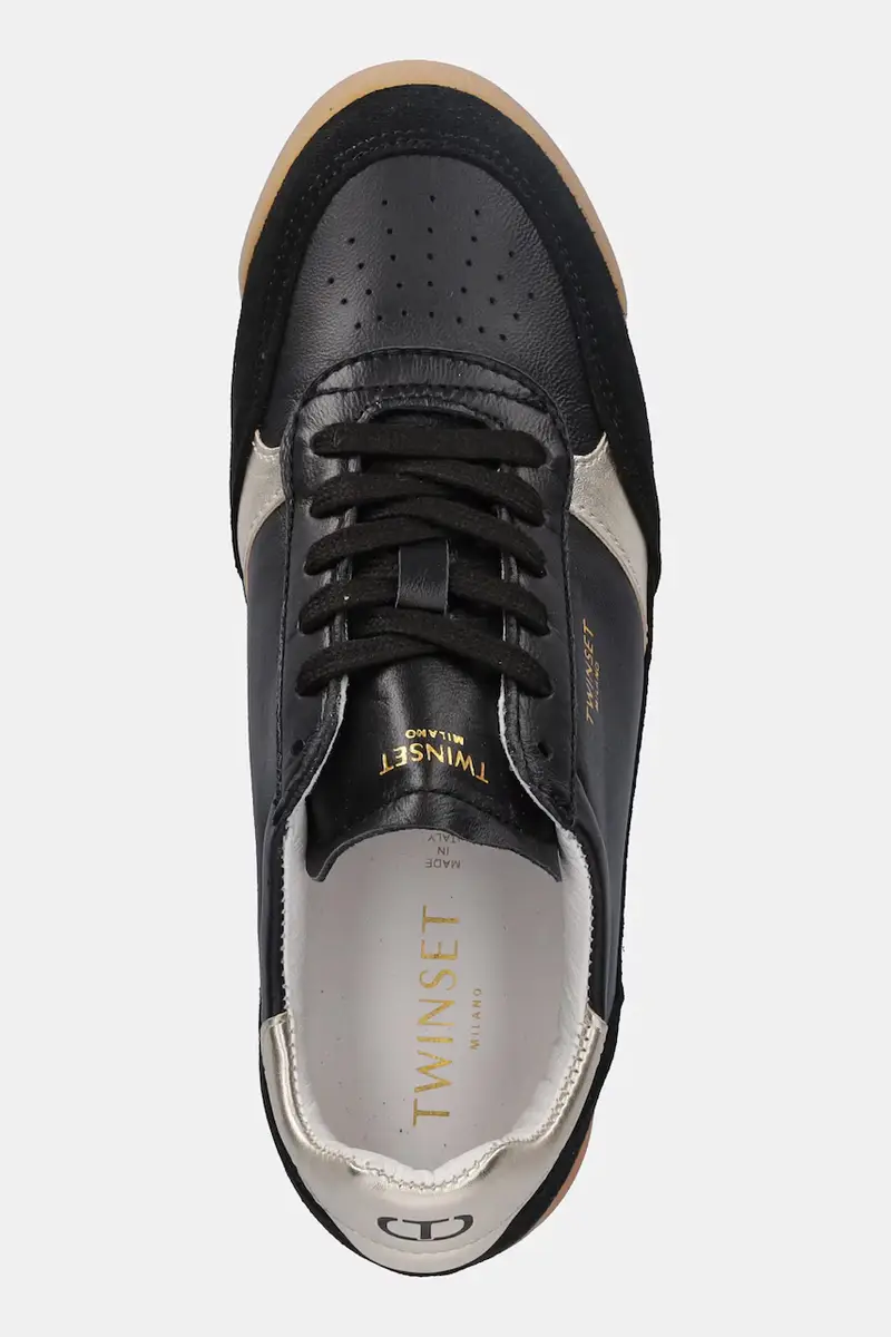 sneakers in pelle donna colore nero 252TGT022 miniatura 4