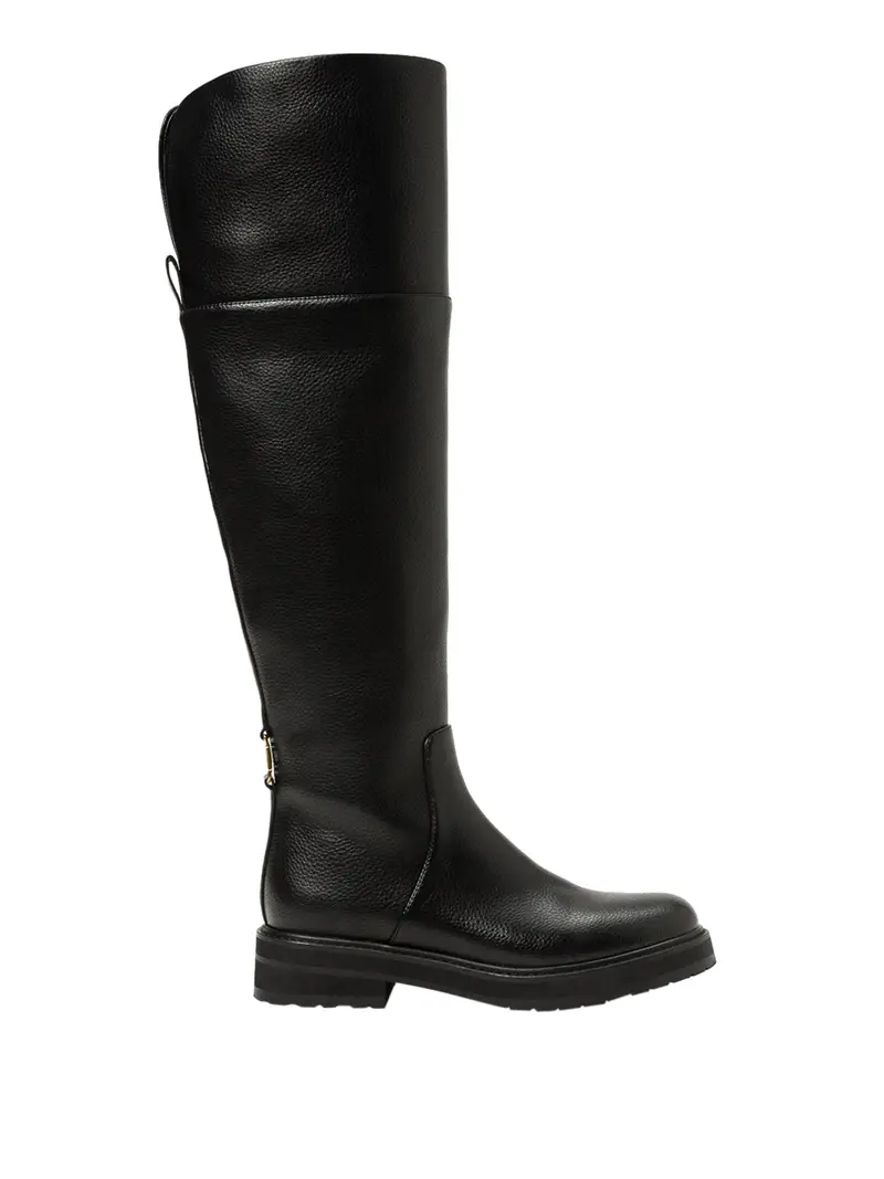 stivale twin set da donna - nero