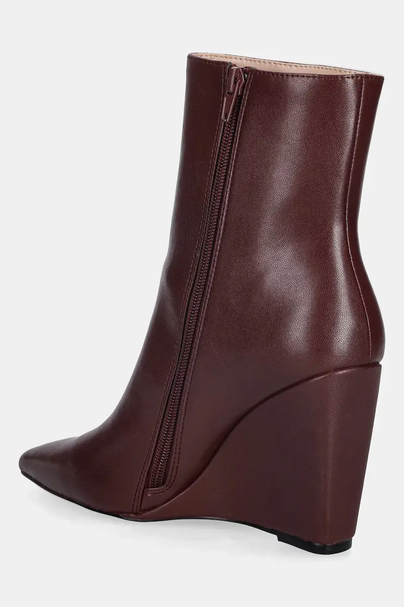 stivaletti alla caviglia donna colore granata 252TGT212 miniatura 3