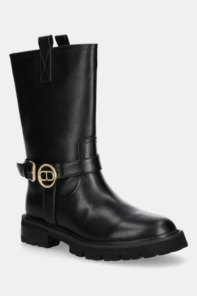 stivaletti alla caviglia donna colore nero 252TCP192