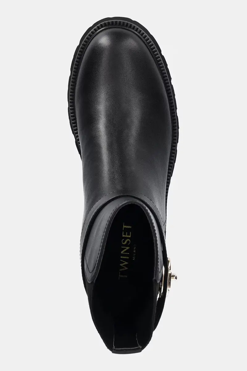 Twinset Stivaletti Chelsea Donna Nero 3426903 miniatura 4