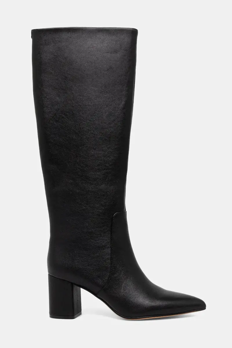 stivali in pelle donna colore nero 252TGT160 miniatura 2