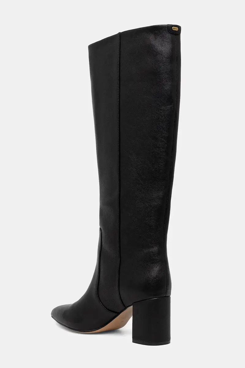 stivali in pelle donna colore nero 252TGT160 miniatura 3