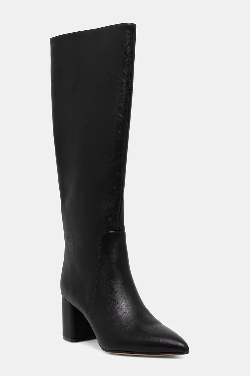 stivali in pelle donna colore nero 252TGT160