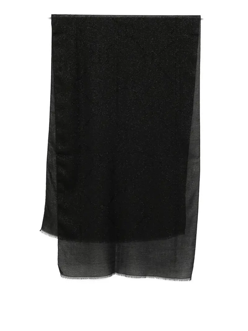 stola twin set da donna - nero