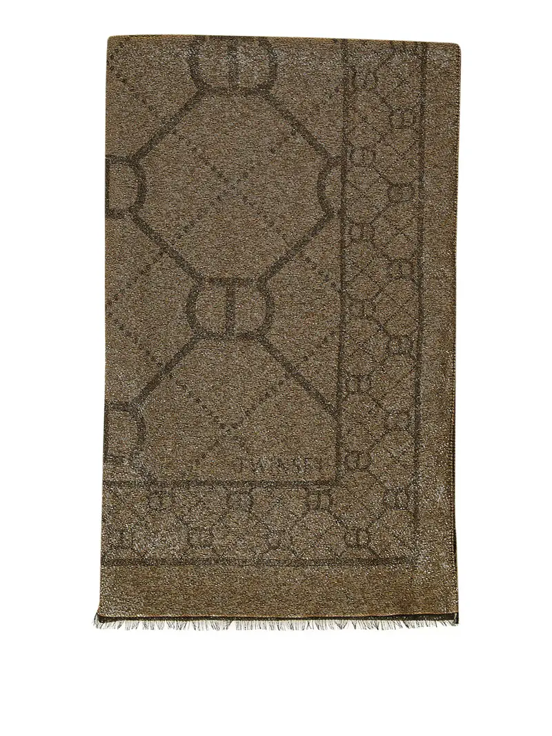 stola twin set da donna - oro