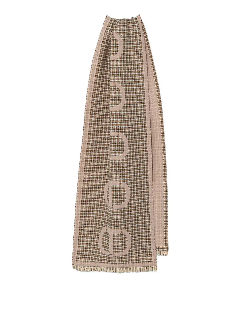 stola twin set da donna - rosa