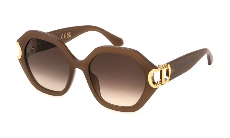 STW063 03G9 Occhiali da sole Marrone Sfumato