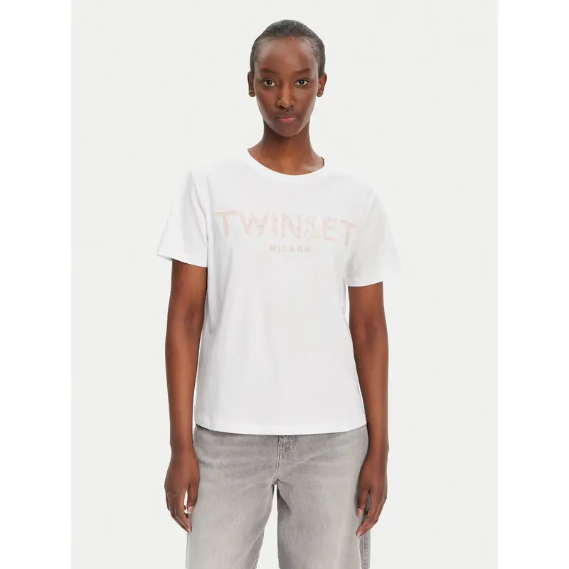 Twinset T-shirt Bianco 3223214
