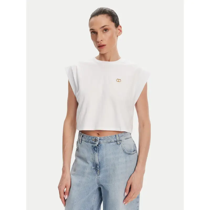 Twinset T-shirt Bianco 3223207