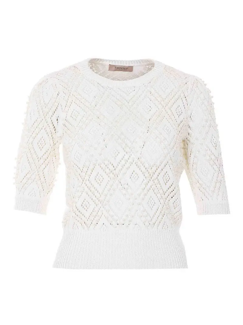 Twinset T-shirt Bianco 4228862
