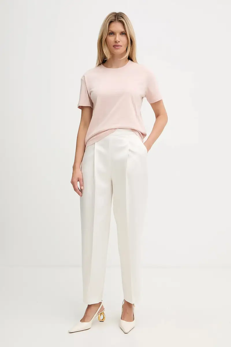 Twinset T-shirt Beige 4215894 miniatura 2