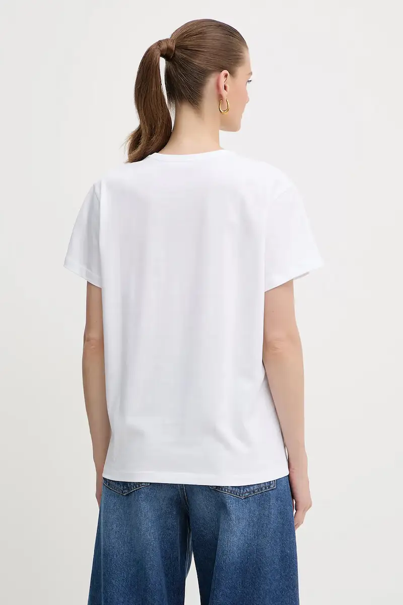 Twinset T-shirt Bianco 4215936 miniatura 3