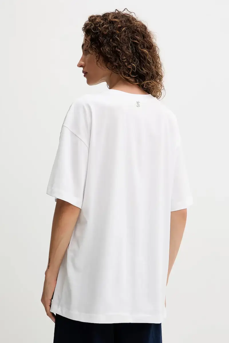 Twinset T-shirt Bianco 4215940 miniatura 3