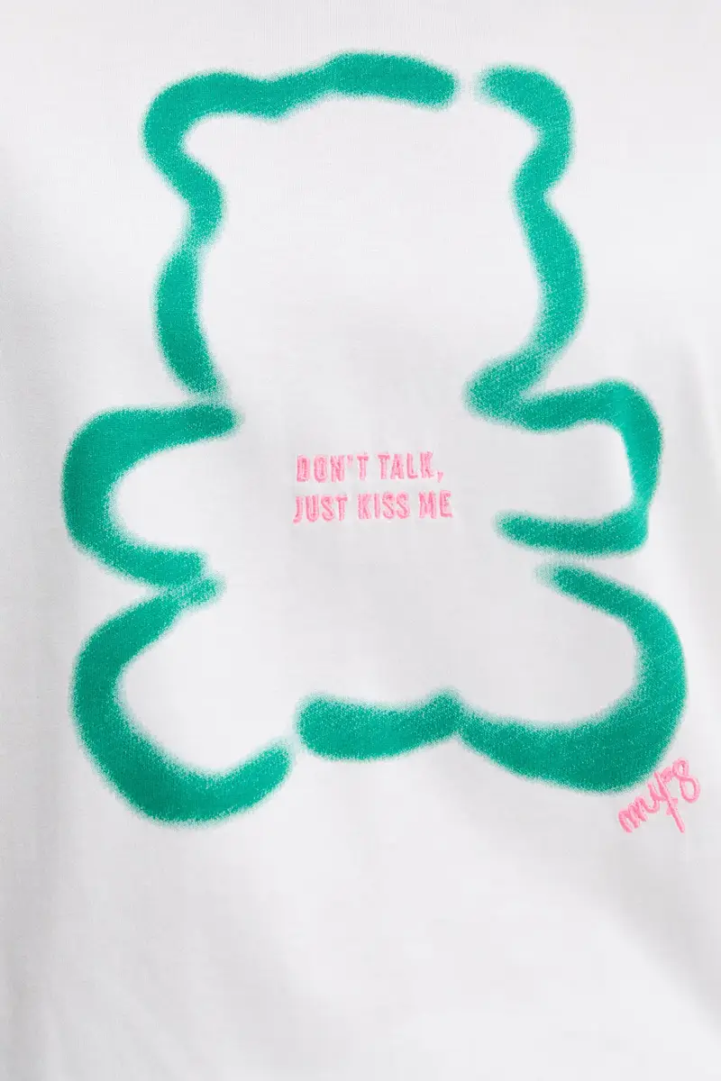 Twinset T-shirt Bianco 4215940 miniatura 5