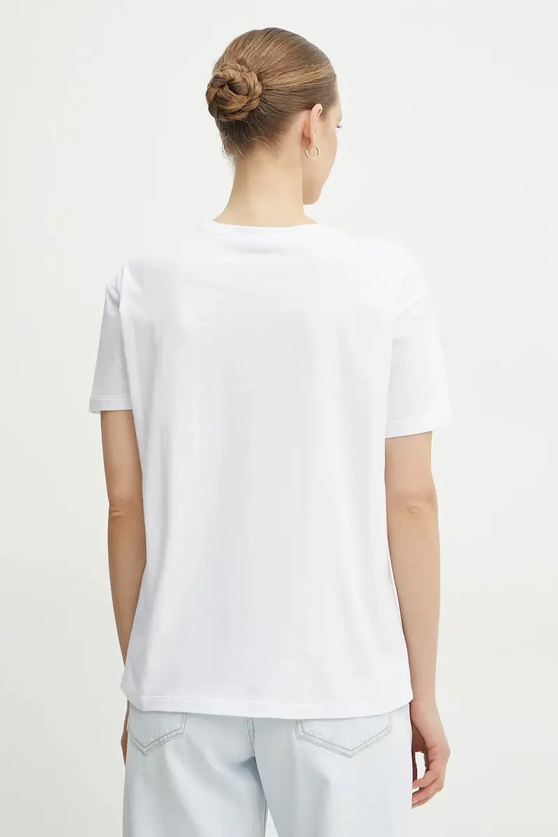 Twinset T-shirt Donna Bianco 3242922 miniatura 3