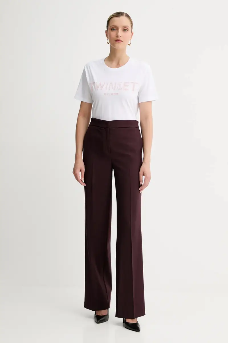 Twinset T-shirt Donna Bianco 3124417 miniatura 2