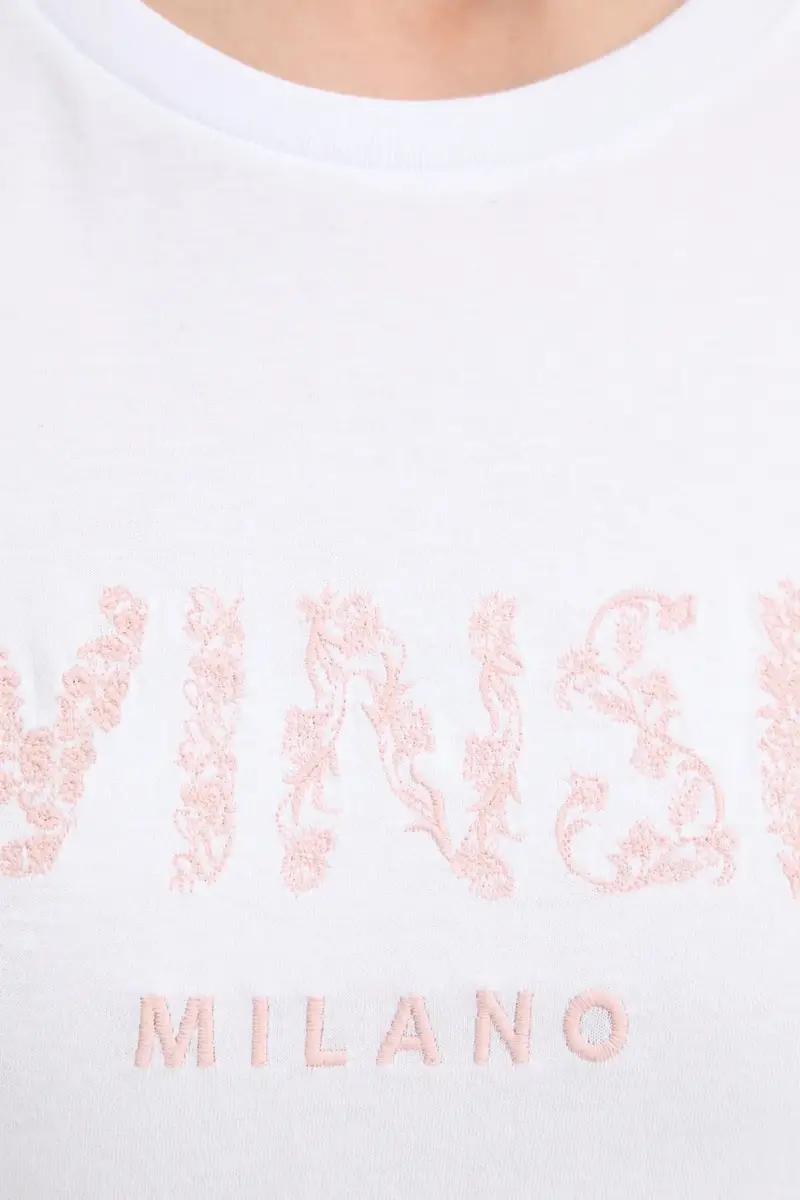 Twinset T-shirt Donna Bianco 3124417 miniatura 5