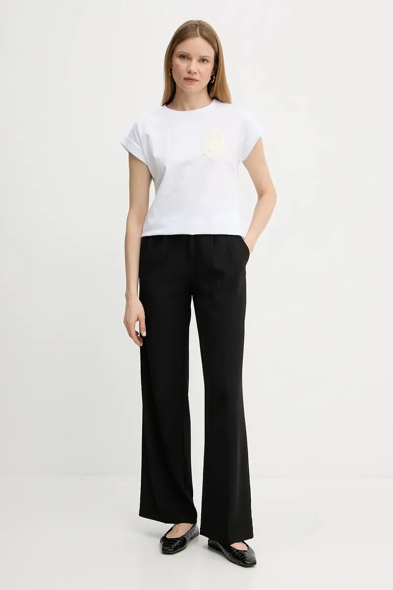 Twinset T-shirt Donna Bianco 3124619 miniatura 2