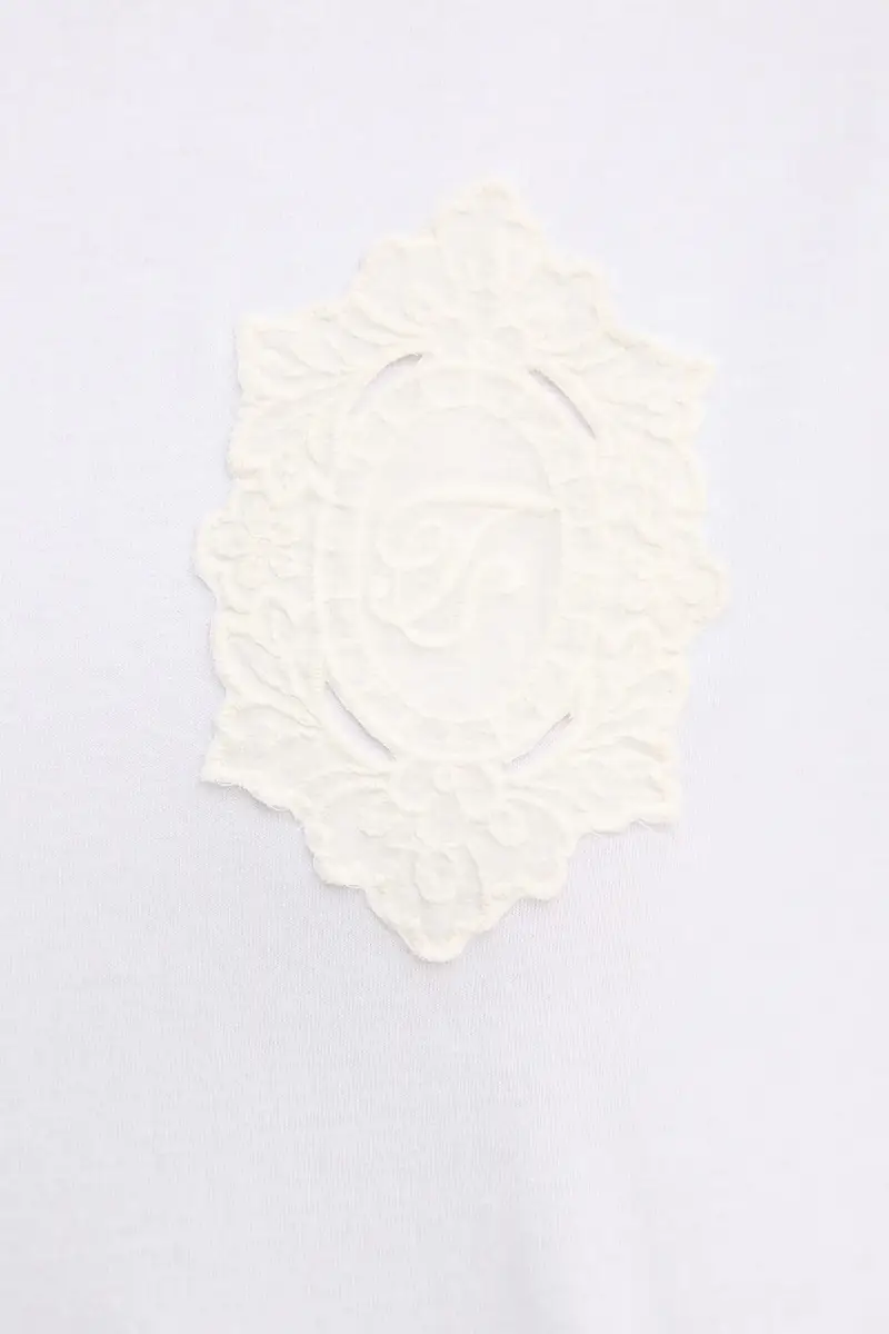 Twinset T-shirt Donna Bianco 3124619 miniatura 5