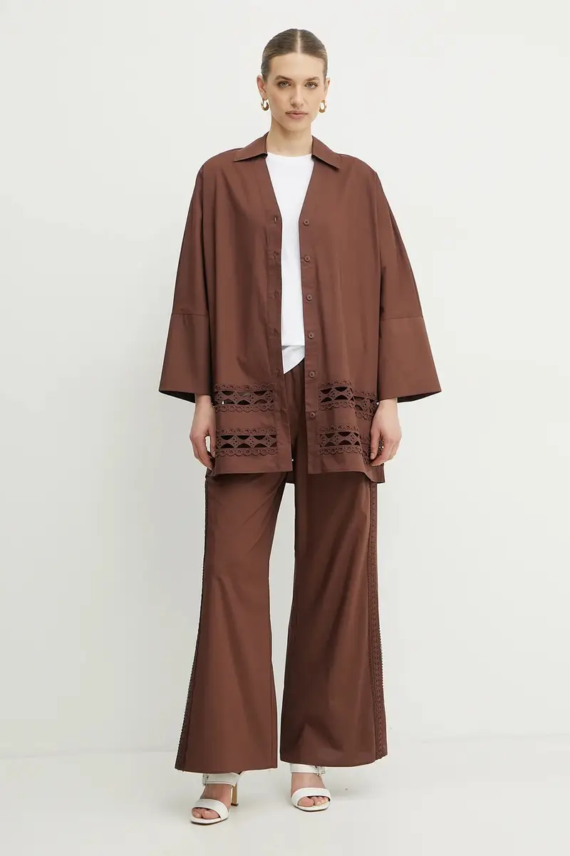 Twinset T-shirt Donna Bianco 3301157 miniatura 2