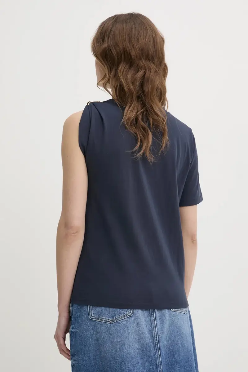 Twinset T-shirt Donna Blu 3245963 miniatura 3