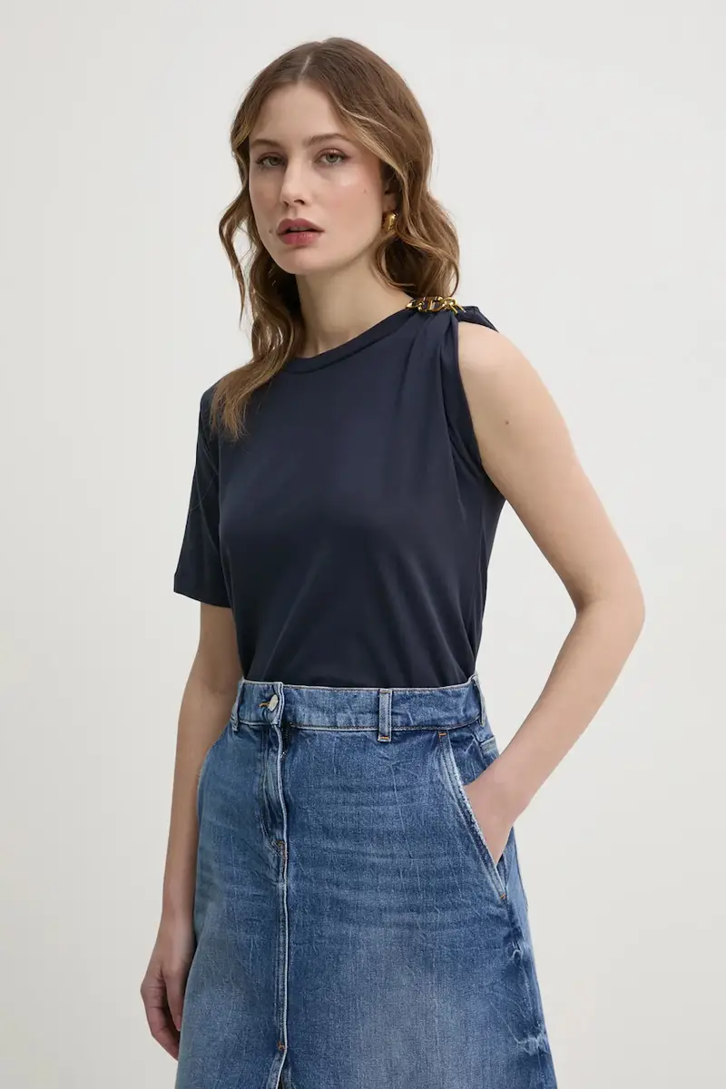 Twinset T-shirt Donna Blu 3245963