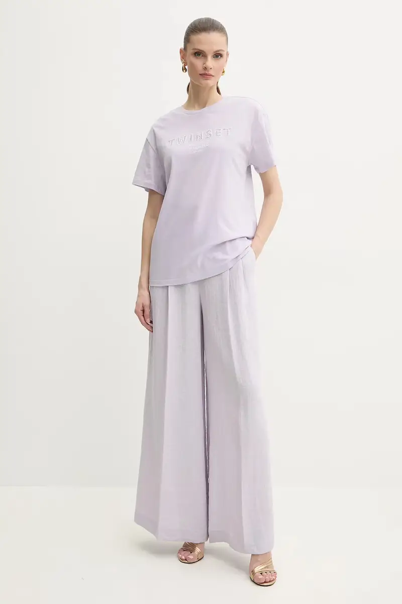 Twinset T-shirt Donna 3350063 miniatura 2