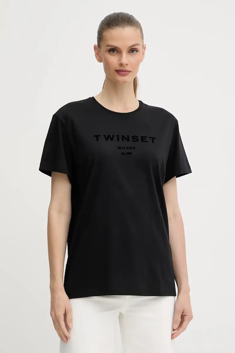 Twinset T-shirt Nero 4216122