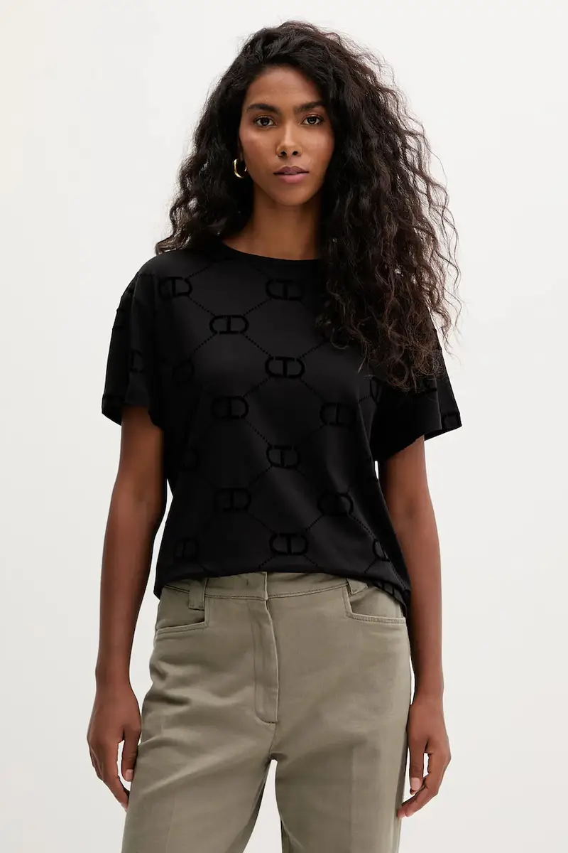 Twinset T-shirt Nero 4216138