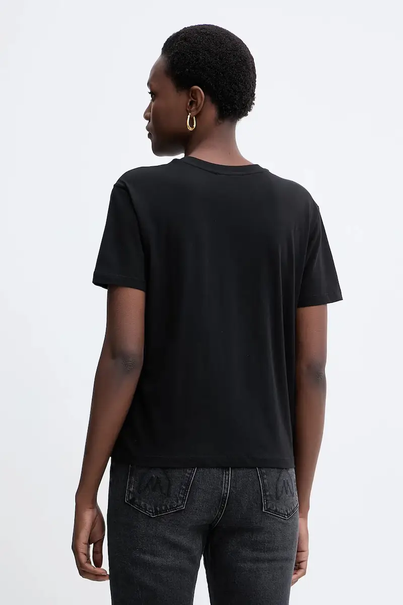 Twinset T-shirt Nero 4216191 miniatura 3