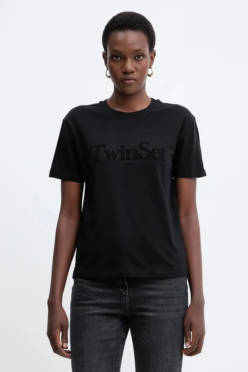 Twinset T-shirt Nero 4216191