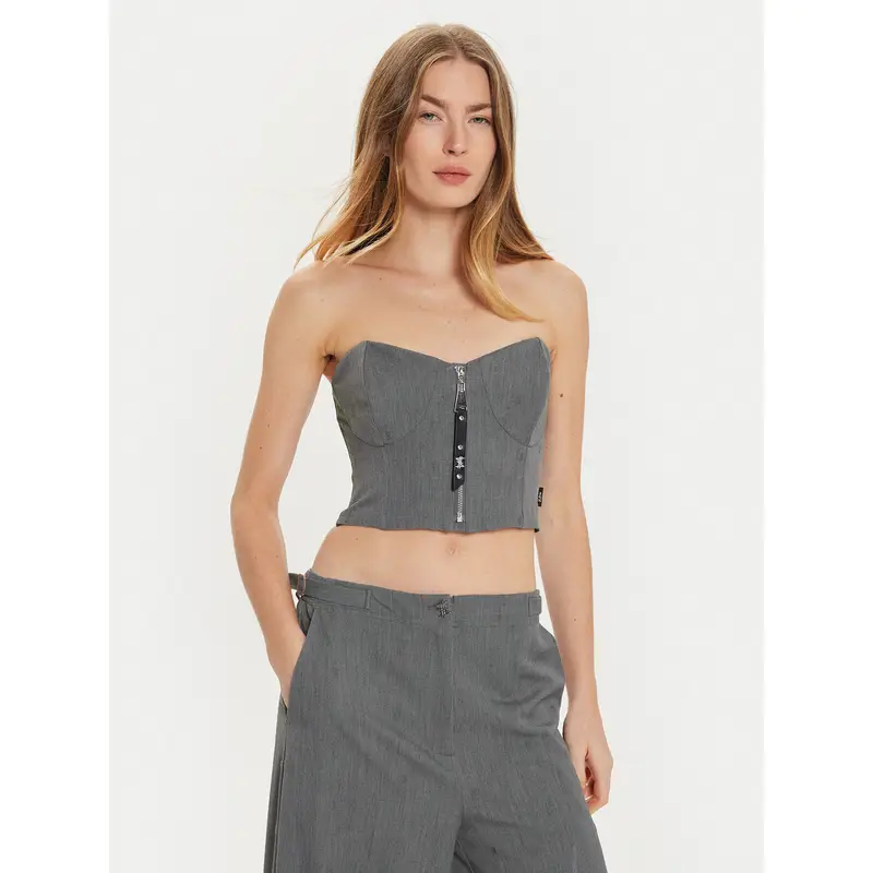 Twinset Top Grigio 3209304