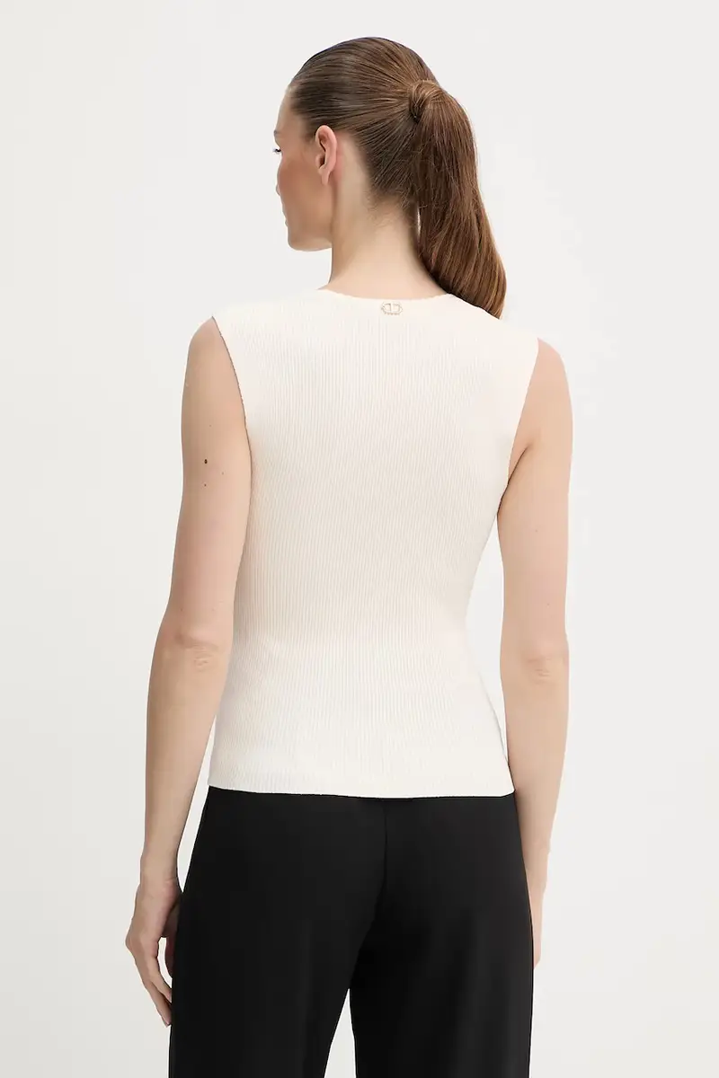 Twinset Top Beige 4215860 miniatura 3