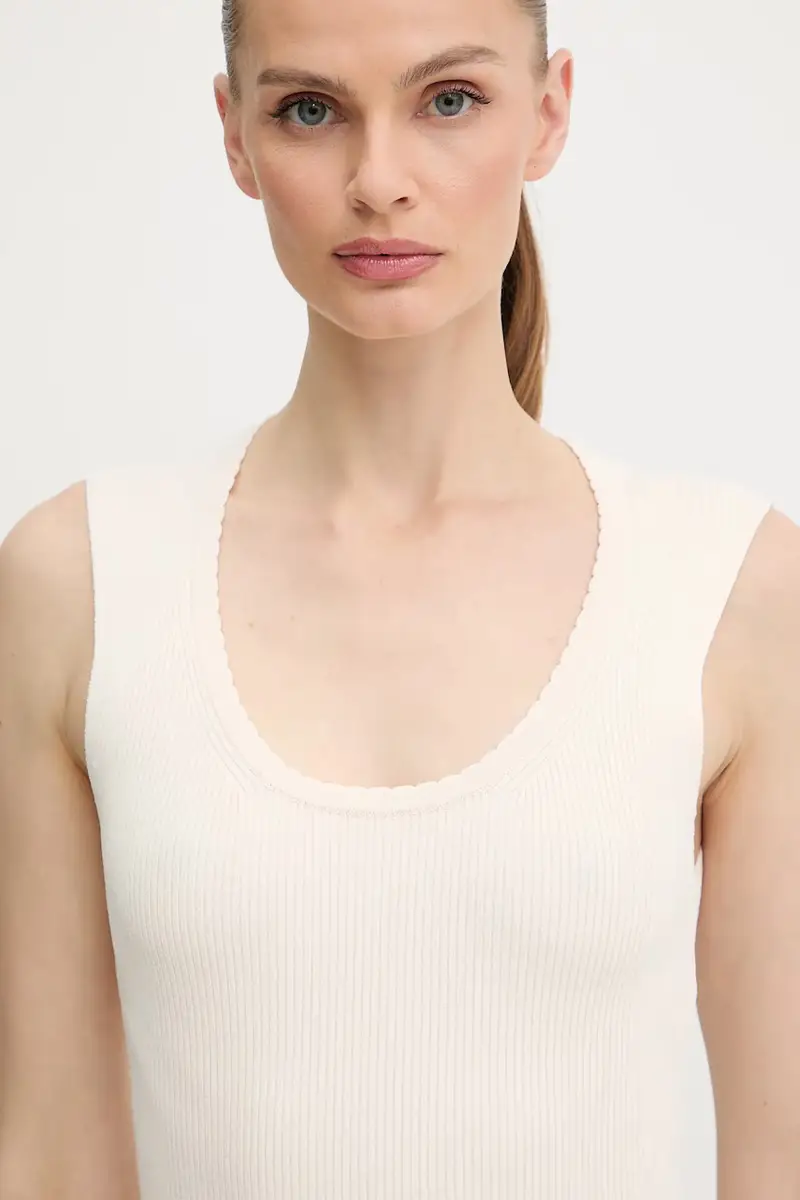 Twinset Top Beige 4215860 miniatura 4