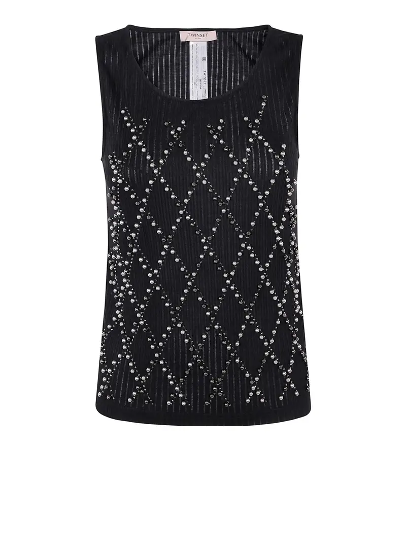 Twinset Top Donna Nero 2494719