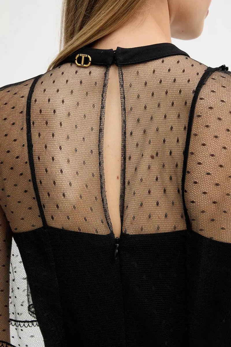 tuta elegante Nero miniatura 4