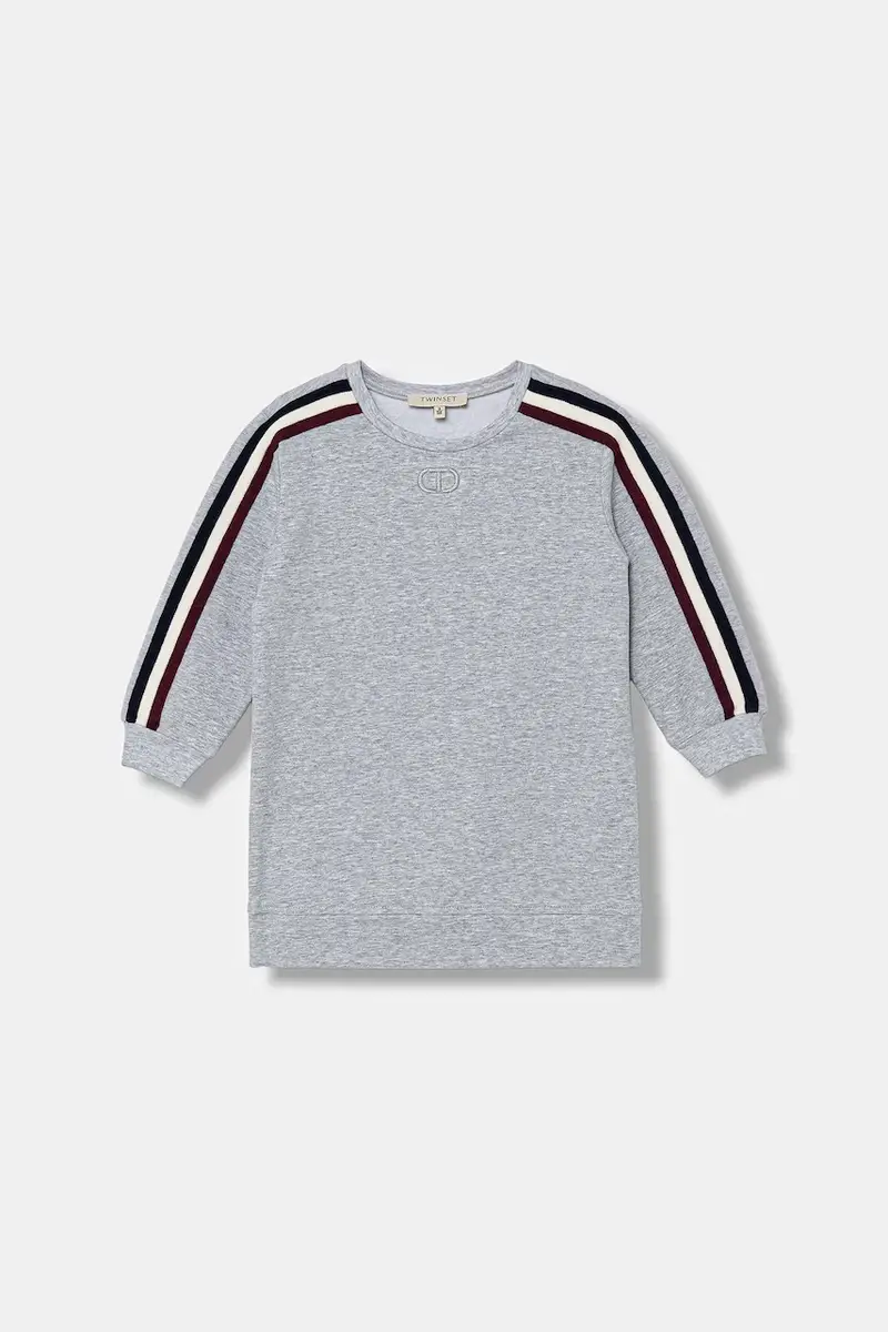 vestito bambina colore grigio 252GB2033