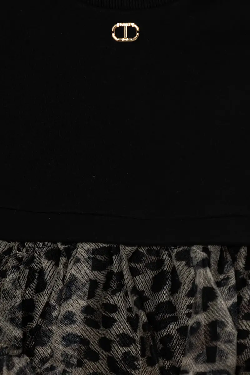 vestito bambina colore nero 252GB2130 miniatura 3