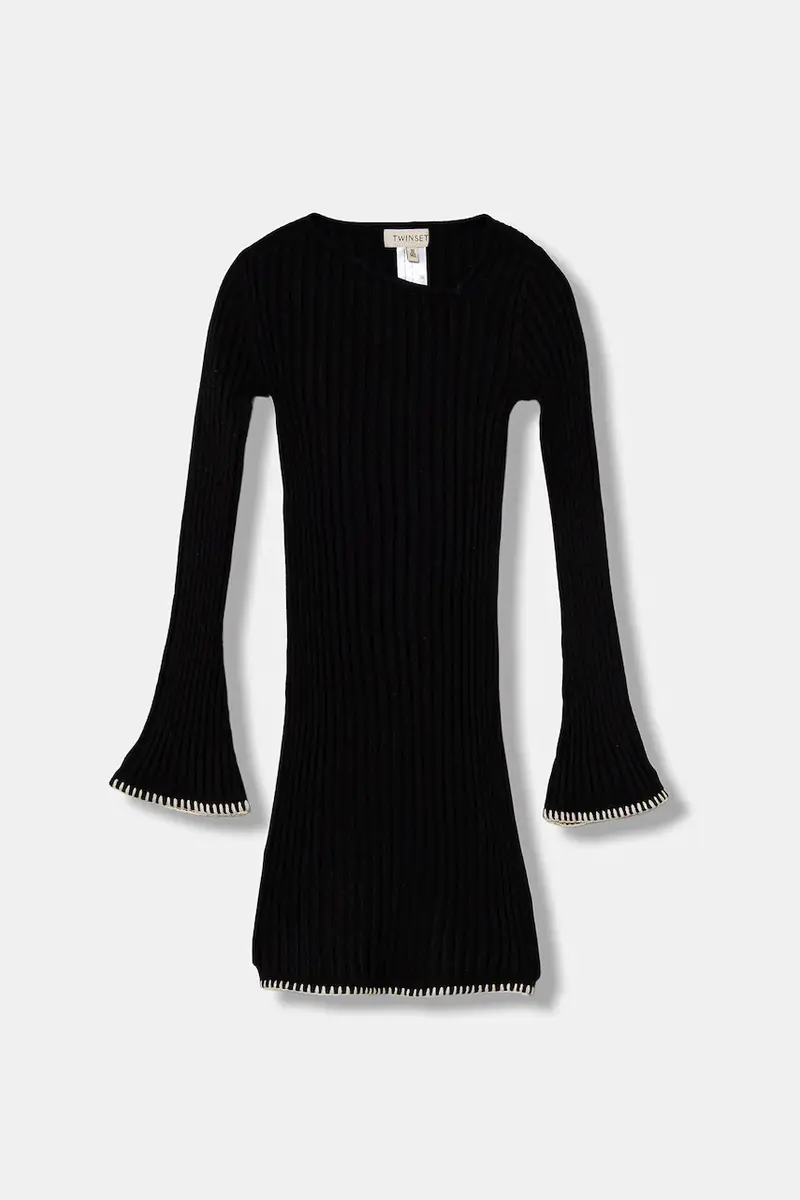 vestito bambina colore nero 252GJ3093