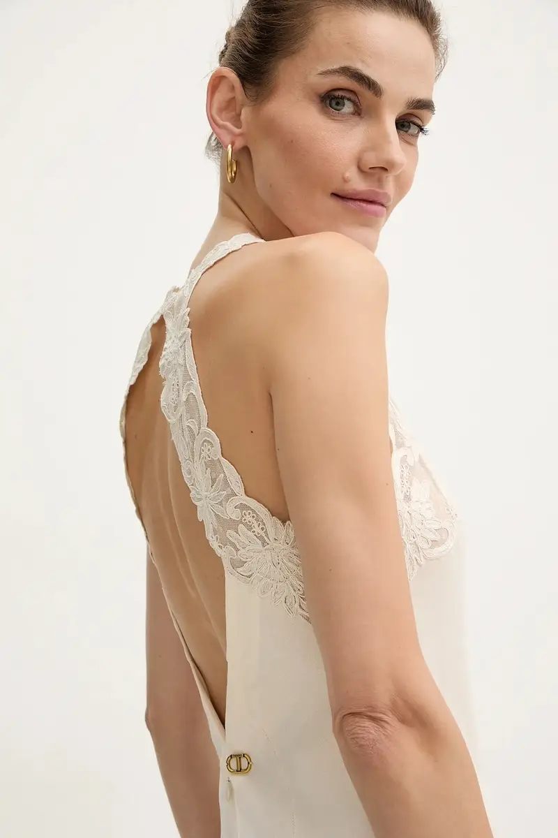 vestito Beige miniatura 4