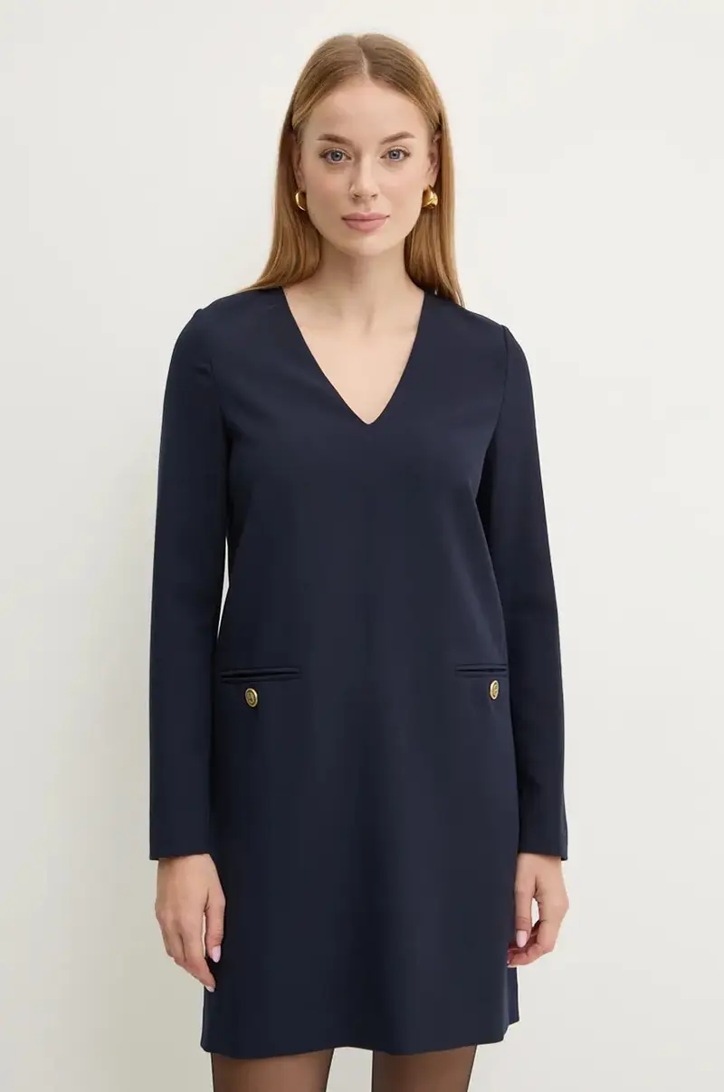 vestito colore blu navy 242TT2102