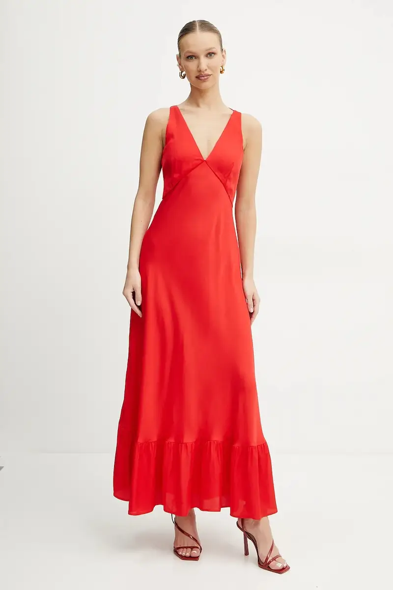 vestito colore rosso 251TT2191