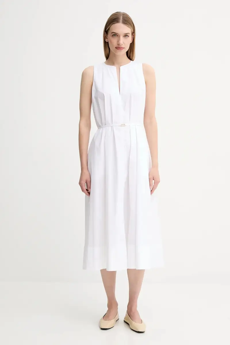 vestito colore rosso 251TT2221 Bianco