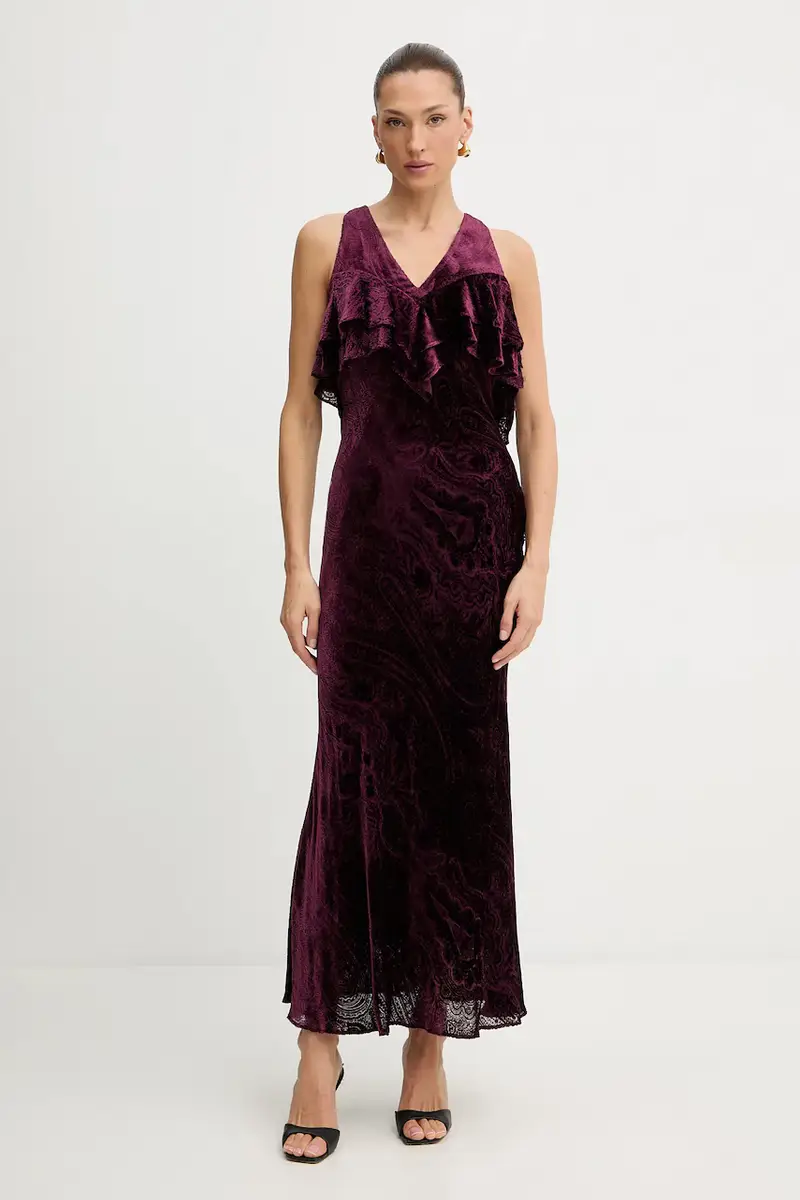 vestito con seta Violetto