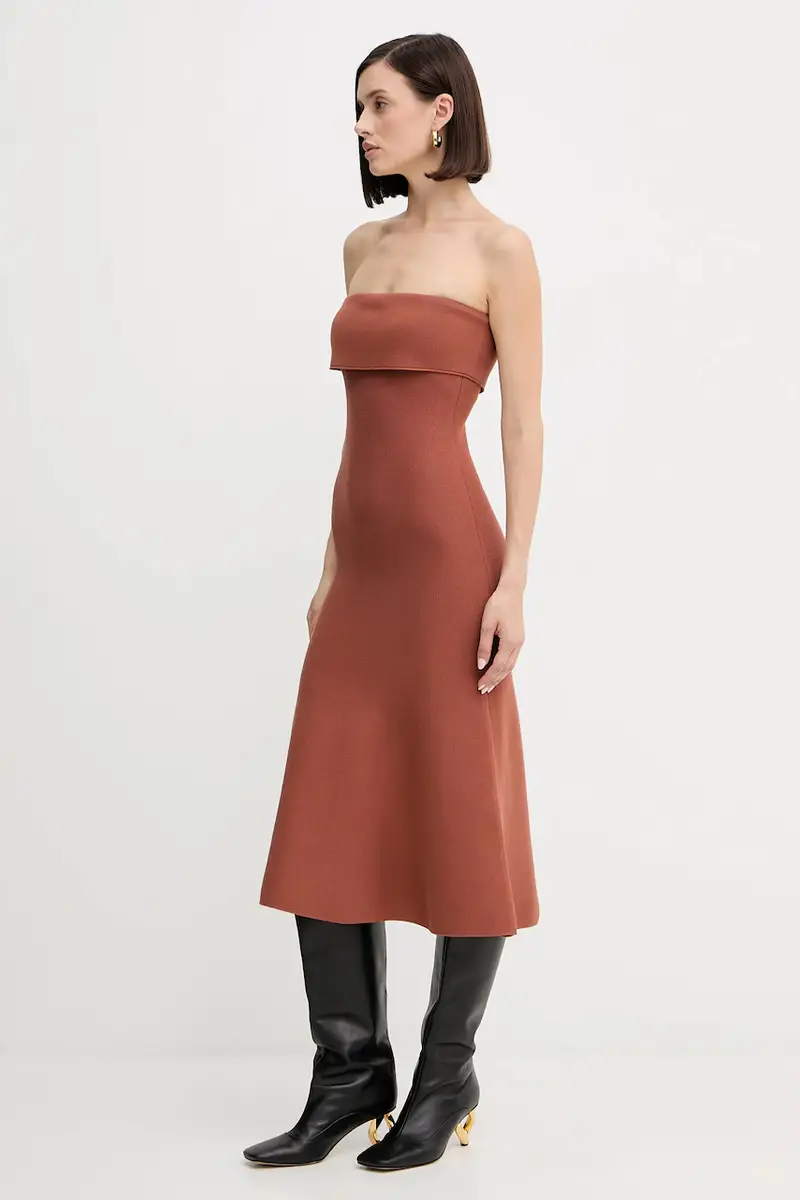 vestito Marrone miniatura 2