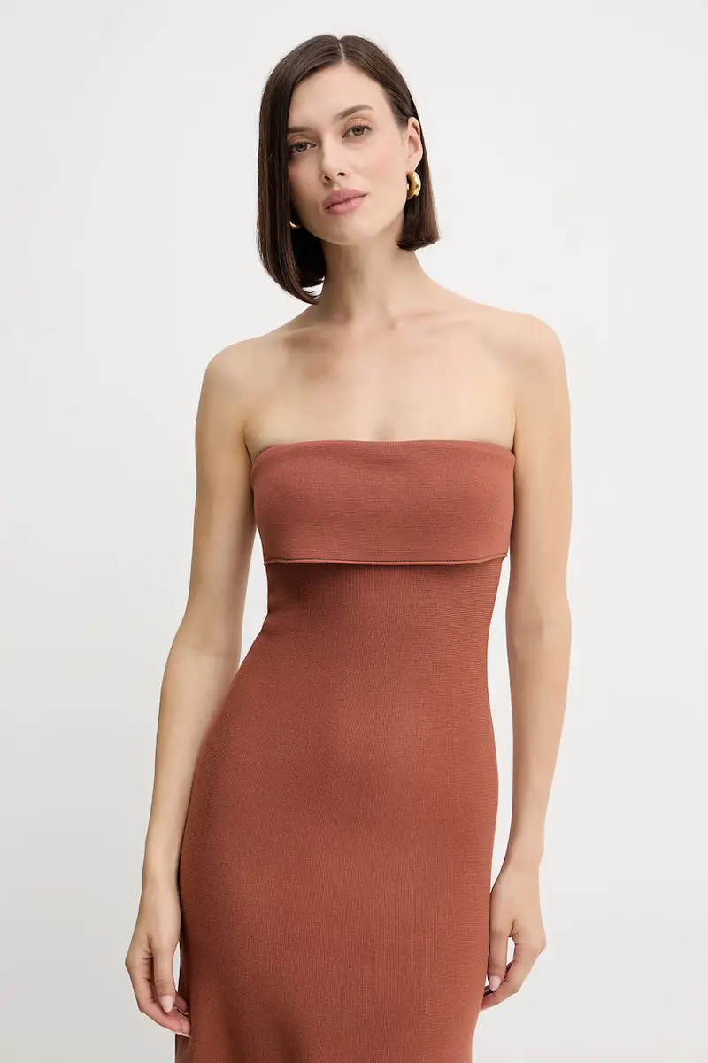 vestito Marrone miniatura 4