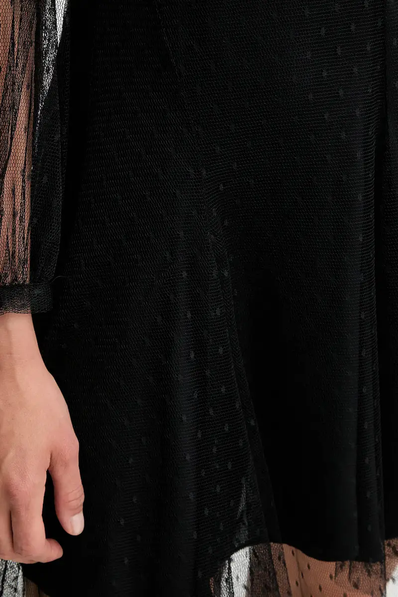 vestito Nero miniatura 5