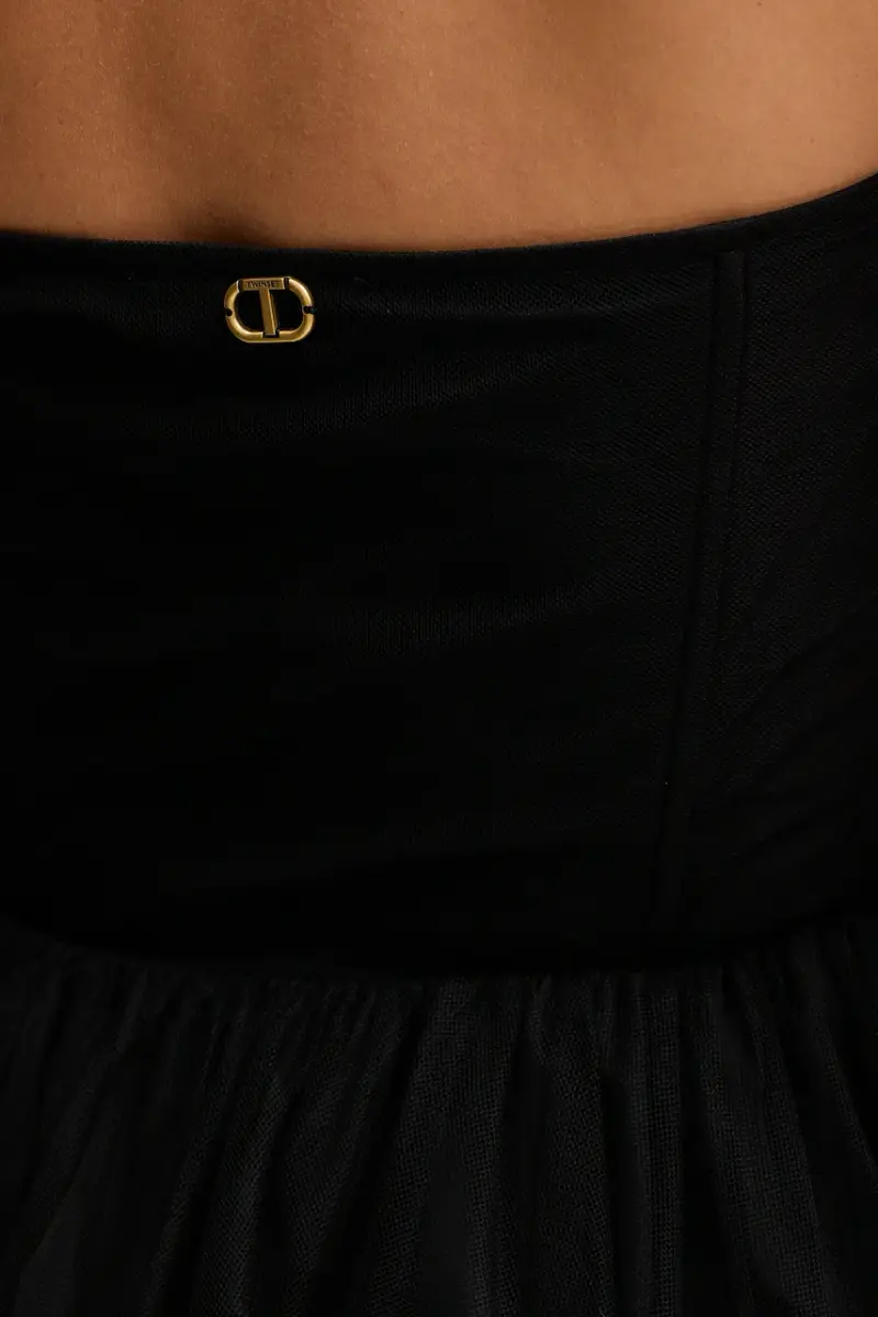 vestito Nero miniatura 5