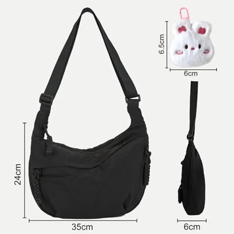 TYXHXTF Marsupio Donna Nero 1985690 miniatura 2